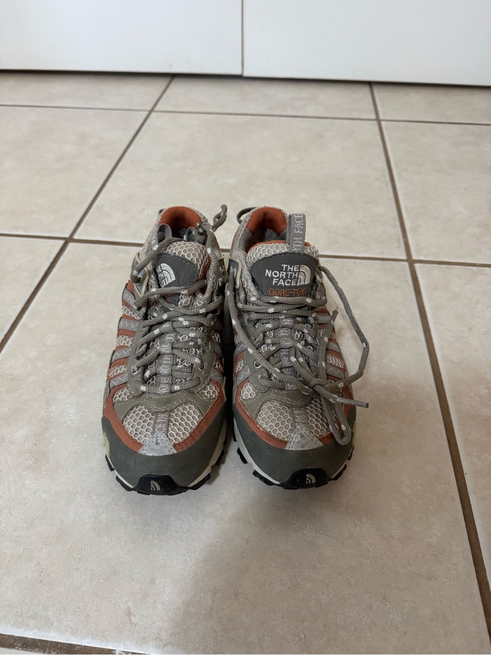 The North Face Trail Sneakers - Olive & Rust Accent